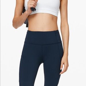 Lululemon Fast and Free Crop LIKE New!!